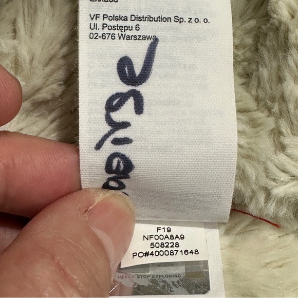 North Face infant coat, 3-6 mo., lined in faux fur, warm, fall, winter - Picture 11 of 15